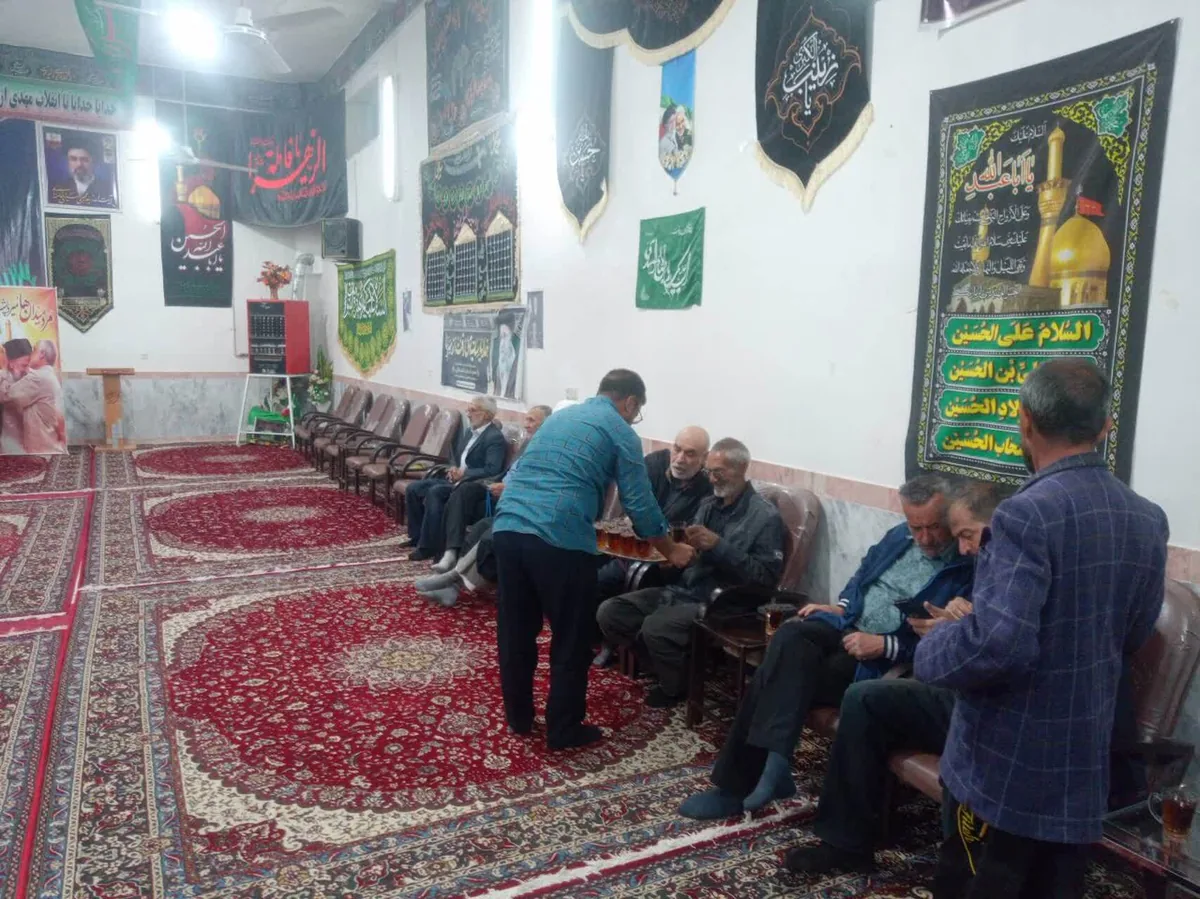 برگزاری مراسم سوگواری حضرت فاطمه زهرا(س) در روستای انارستانک
