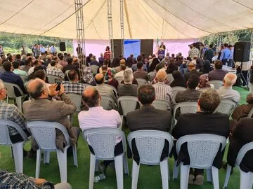 کلنگ ساخت سد سجادرود بابل به زمین زده شد