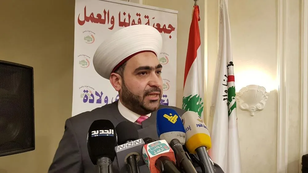 روحانی اهل سنت لبنان: هرگز اسرائیل را به رسمیت نخواهیم شناخت