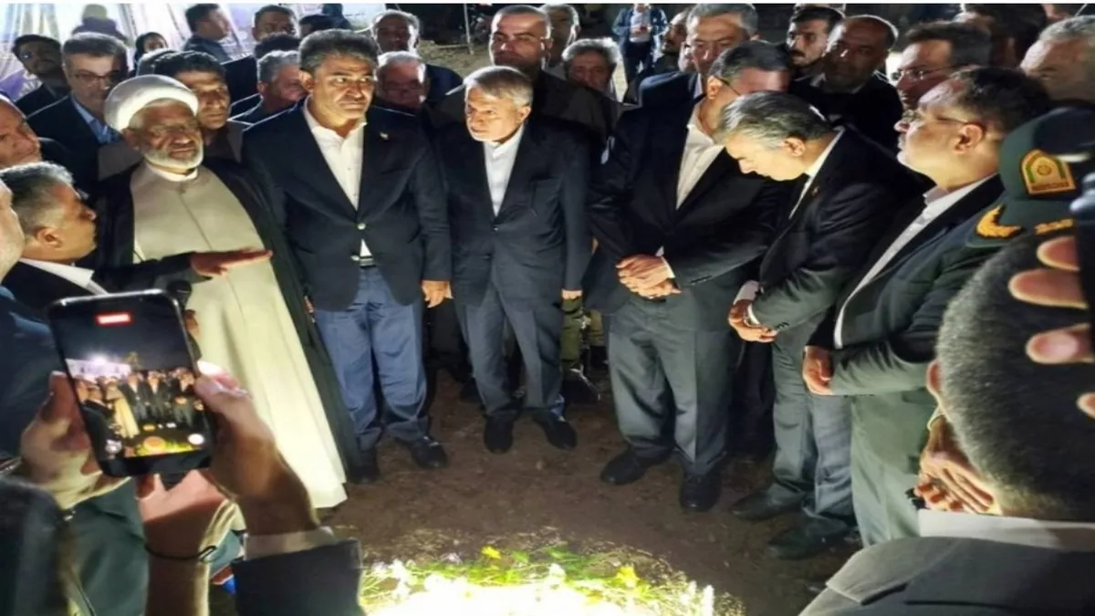 خیز خوی برای جذب گردشگر؛ کلنگ هتل ۴ ستاره اورین بام سپهر با حضور وزیر میراثفرهنگی به زمین خورد