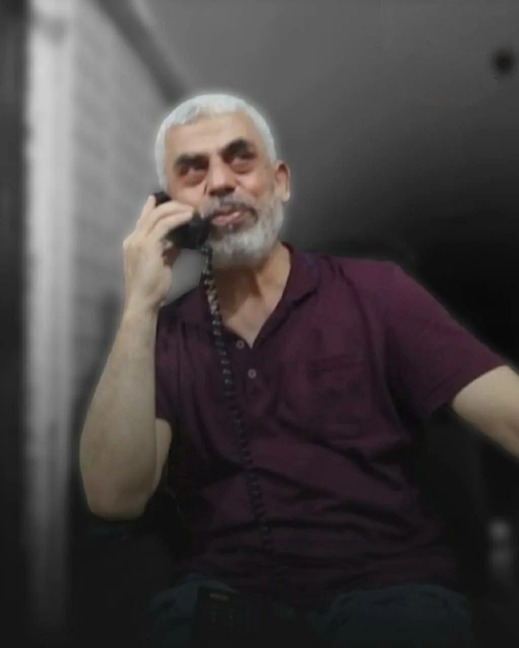 📸تصویری که برای اولین بار از یحیی سنوار منتشر شده است