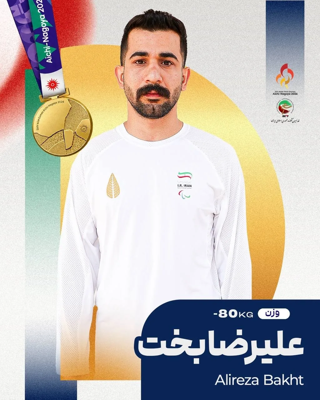درخشش کاروان ایران در ناگویا با ۴۳ مدال/ دوومیدانی پیشتاز طلاییها، ایران در جایگاه ششم جدول مدالی