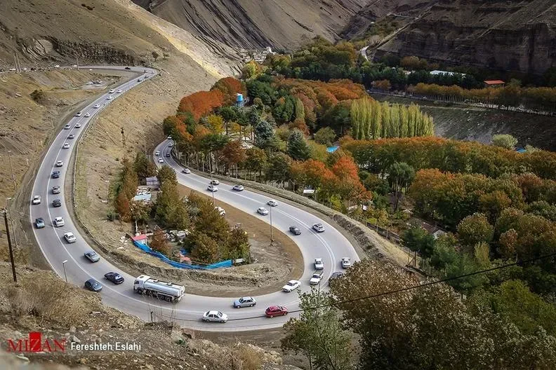 تردد روان در محورهای شمالی کشور