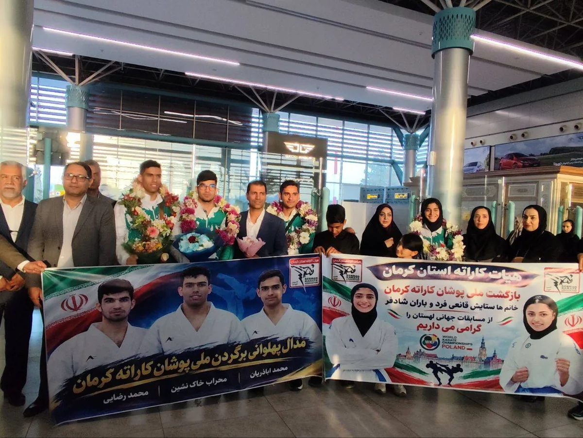 بازگشت ۳ ورزشکار کرمانی با خط قرمزی به نام شرافت + فیلم و عکس