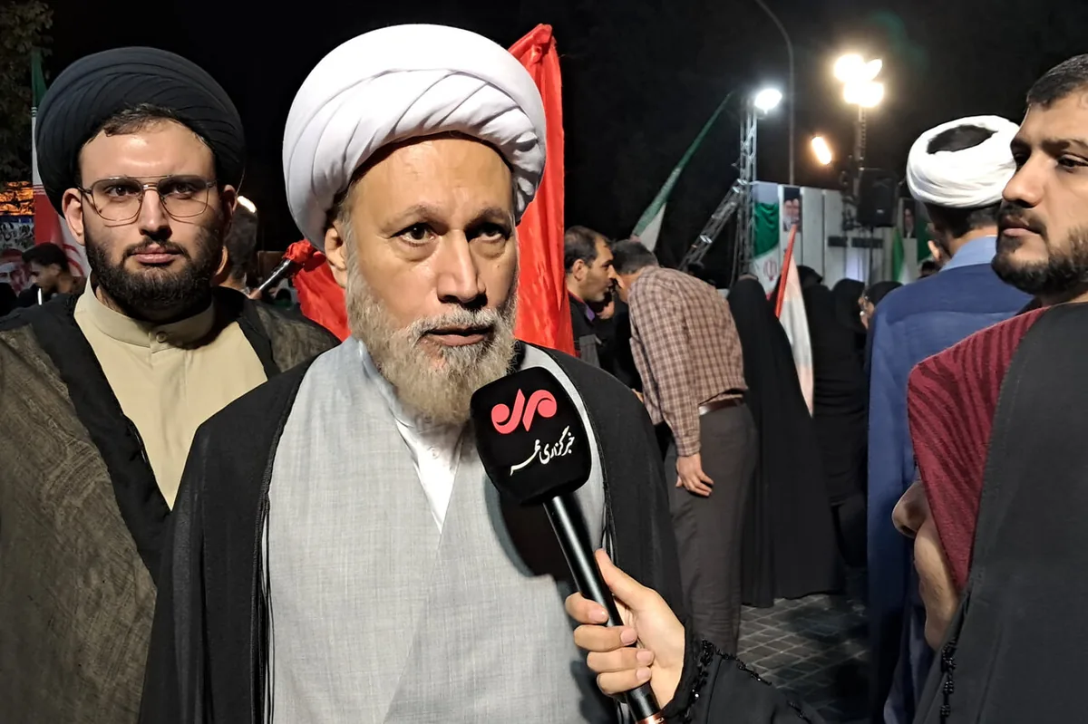 آیتالله دژکام: قدرت واقعی ایران در حضور مردم نهفته است