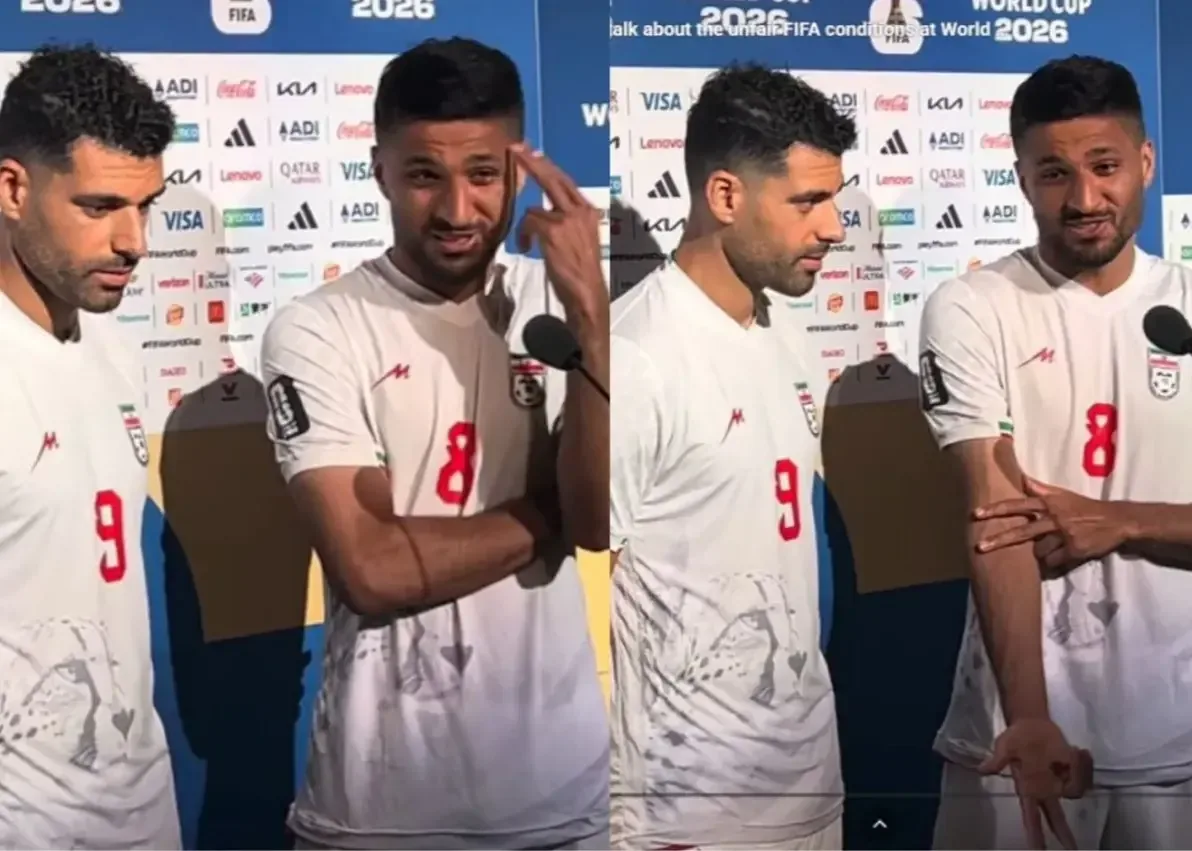 پانتومیم گلزن تیم ملی برای رفع یک اتهام عجیب! (عکس)