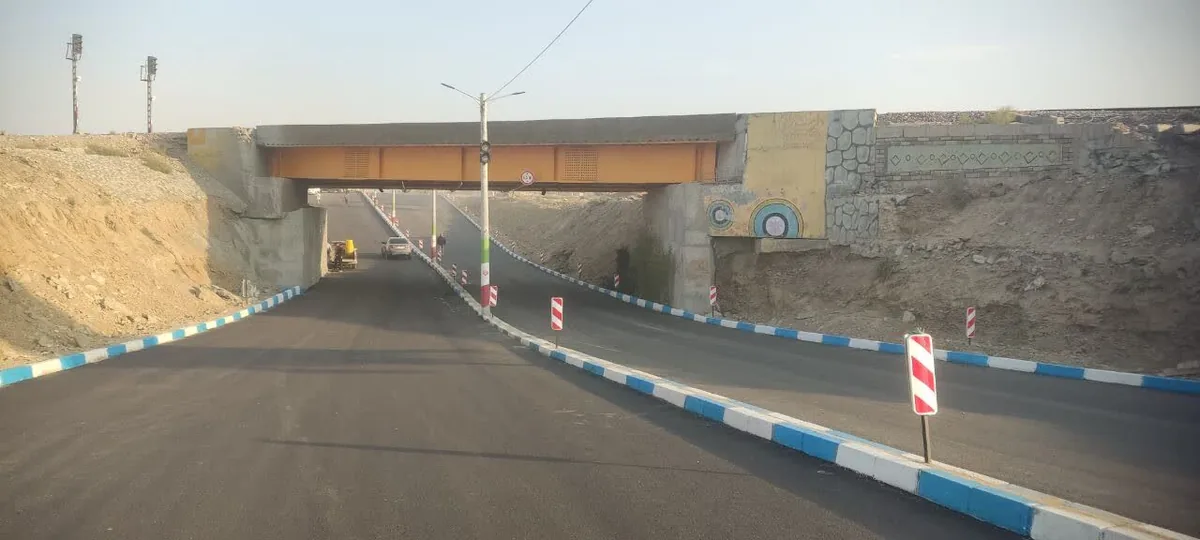 بازسازی زیرگذر راه آهن چهارباغ پایان یافت؛ التیام زخمهای جنگ روی ریلهای امید