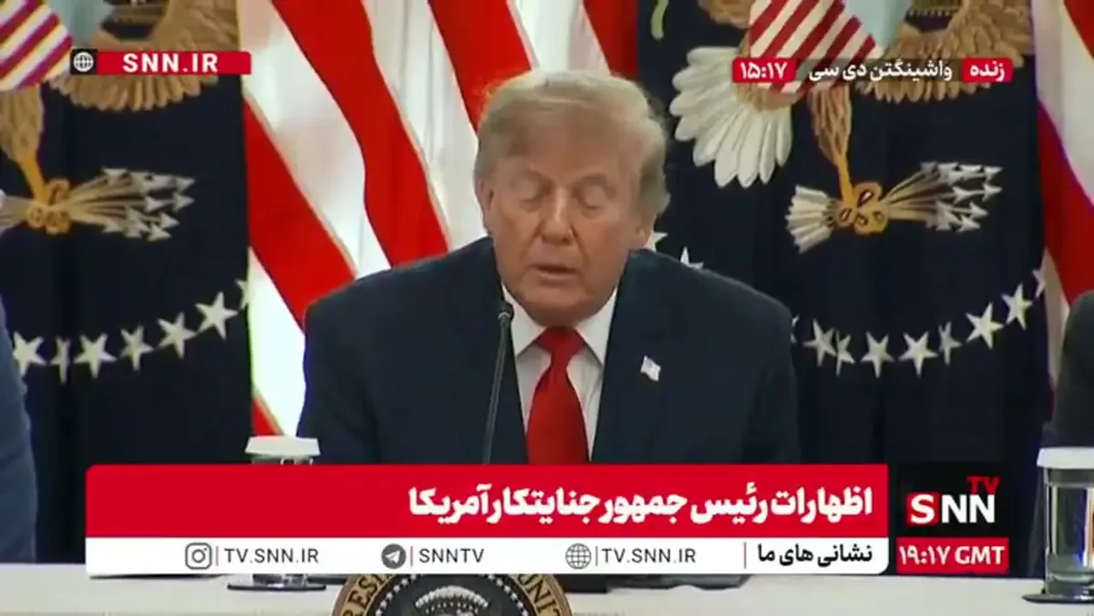 ترامپ: خوشحالیم که روسیه در موضوع ایران دخالت نکرد+ فیلم