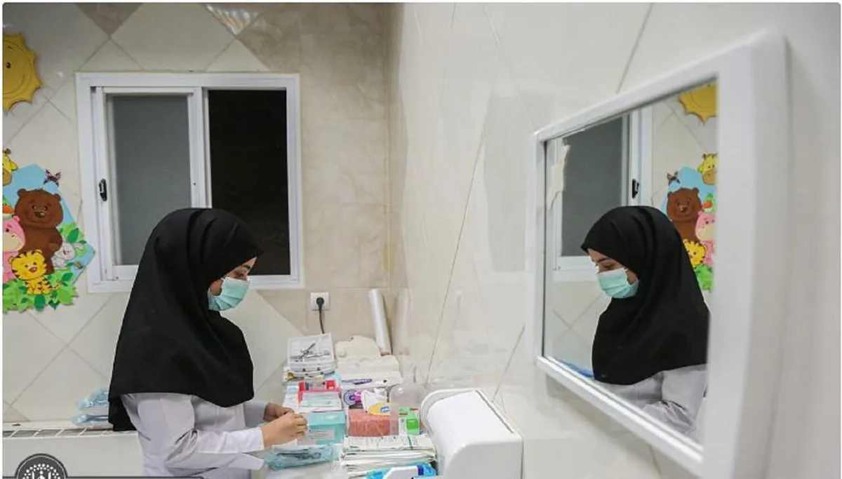 خدمترسانی ۲۰۰ پرستار در دارالشفای حضرت معصومه (س)