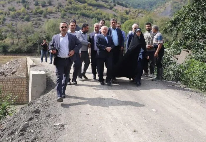 از راه‌های روستایی تا تأمین آب پایدار؛ دستاوردهای سفر استاندار مازندران به چهاردانگه
