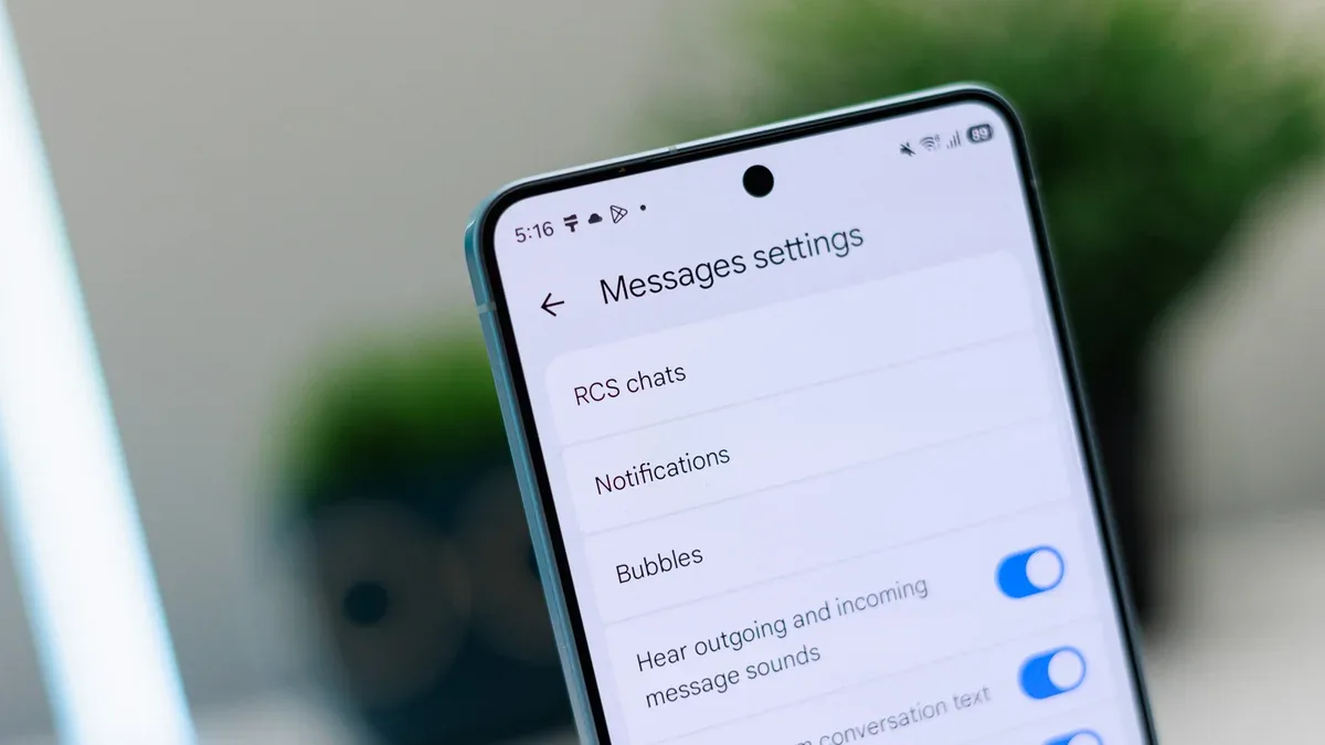 گوگل احتمالا امکان غیرفعالکردن RCS برای یک مخاطب را از Google Messages حذف میکند