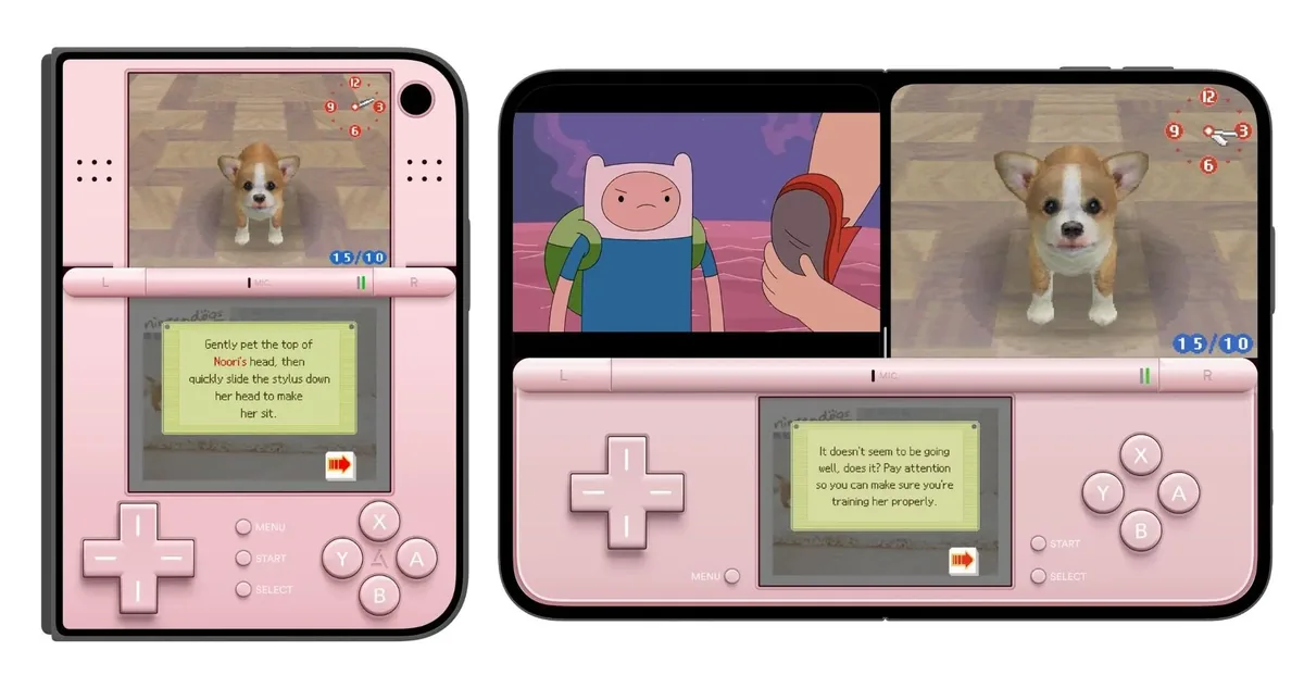 تجربه بازی‌های Nintendo DS روی گوشی iPhone Duo بازسازی شد | گیمفا