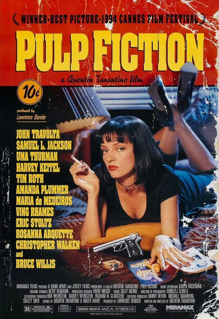 پوستر داستان عامه‌پسند (Pulp Fiction)