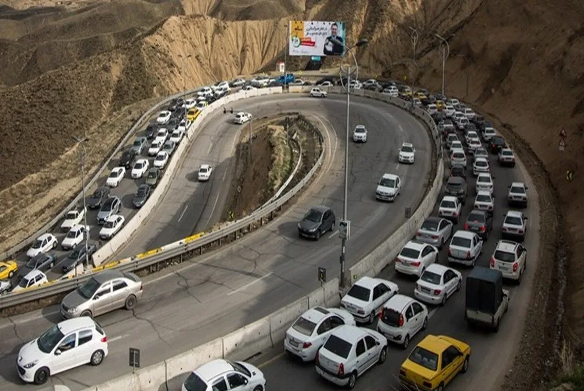 محدودیت تردد در جاده چالوس و آزادراه تهران شمال از ساعت ۱۷