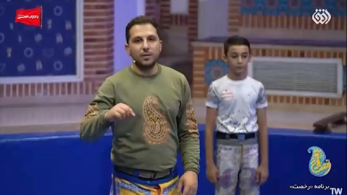 آموزش نحوه صحیح «میل» زدن در زورخانه + فیلم