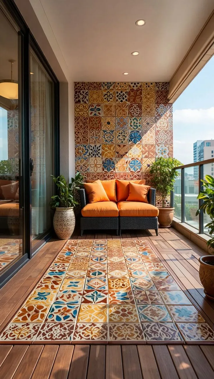 دیزاین بالکن سنتی