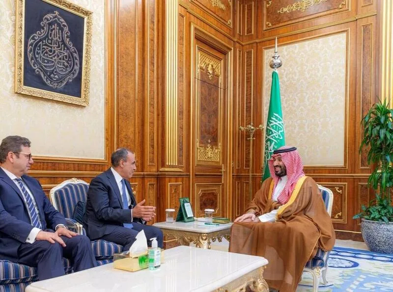دیدار وزیر امور خارجه مصر با بن سلمان در ریاض