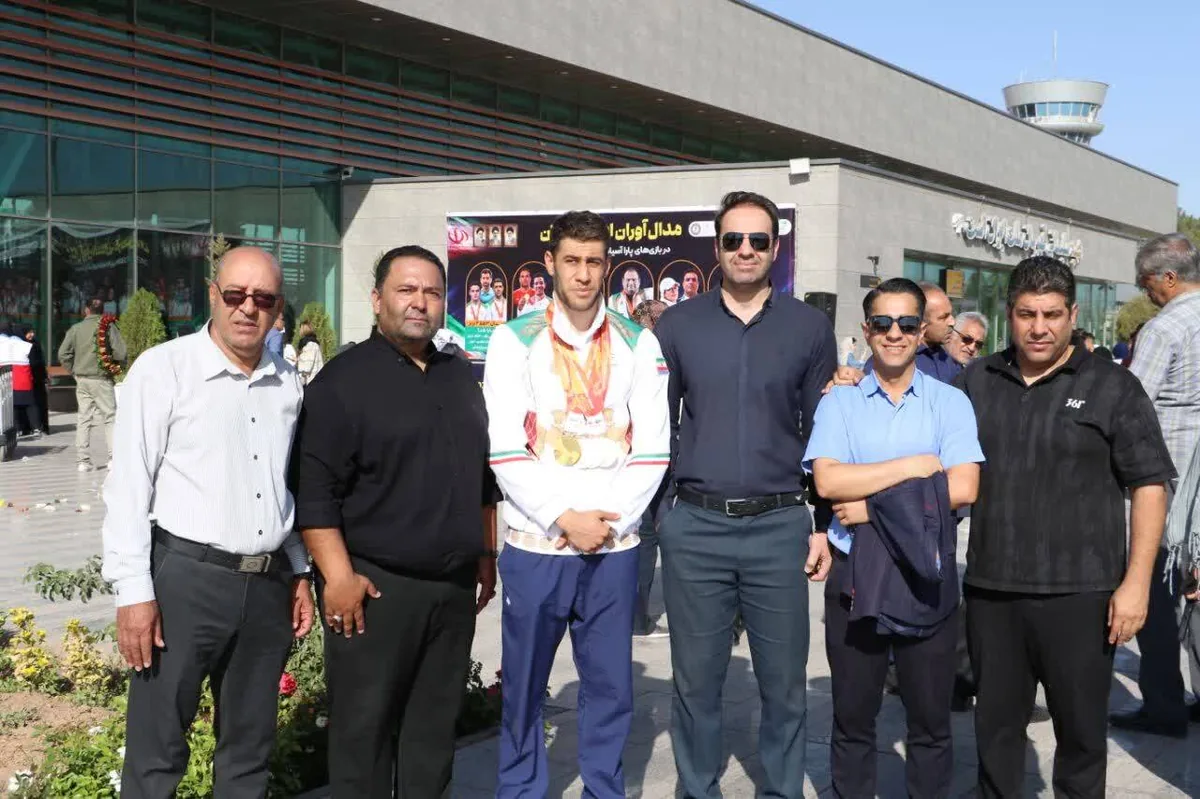 ۱۲ مدال ناگویا در آغوش کرمان + تصاویر
