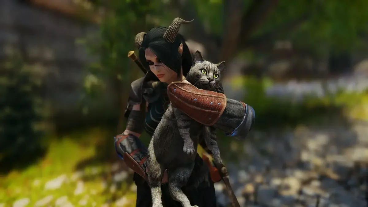 ماد جدید بازی Skyrim امکان حمل گربه‌ها را در سراسر نقشه فراهم کرد | گیمفا