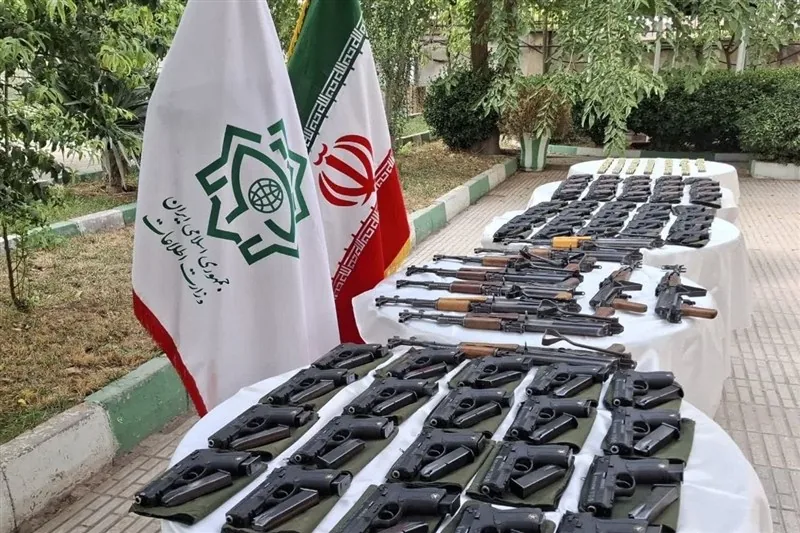 انهدام تیم قاچاق سلاح جنگی در کرمانشاه/ 109 قبضه سلاح کشف شد تصویر