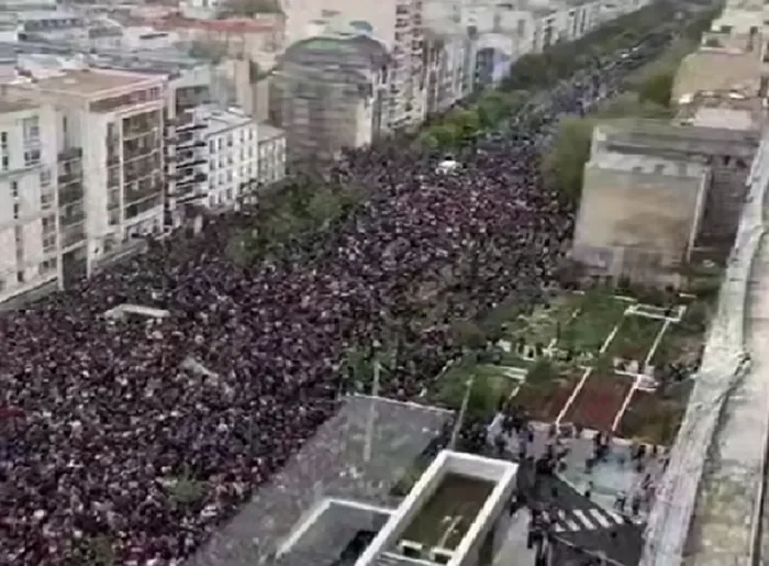 ببینید / تظاهرات گسترده در پاریس در دومین روز اعتراضات سراسری به افزایش هزینههای زندگی