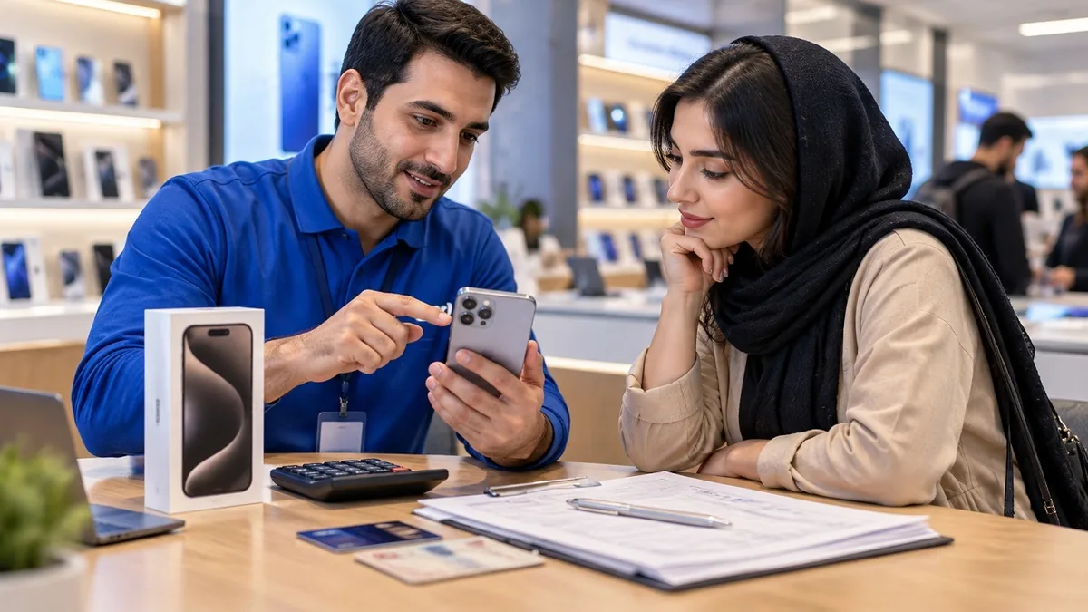 برای خرید گوشی قسطی چقدر پیشپرداخت و چه مدارکی لازم است؟