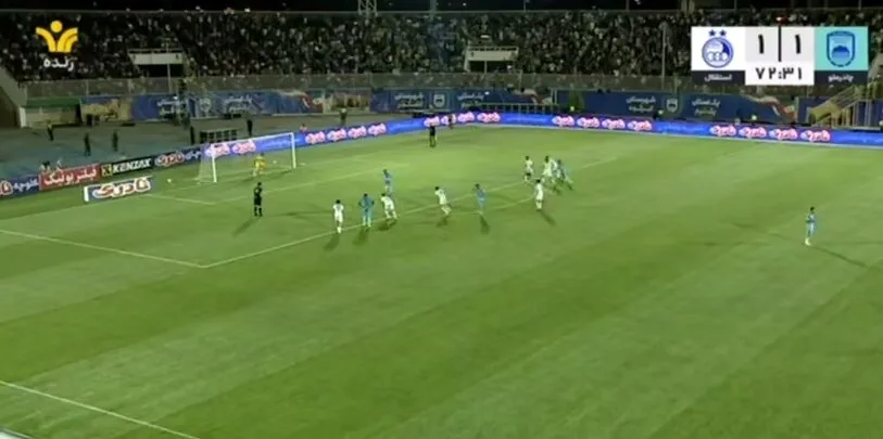 ویدیو| اتفاق عجیب و غریب در دیدار چادرملو - استقلال/ VAR پنالتی گرفت، گل شد و سرانجام رد شد!