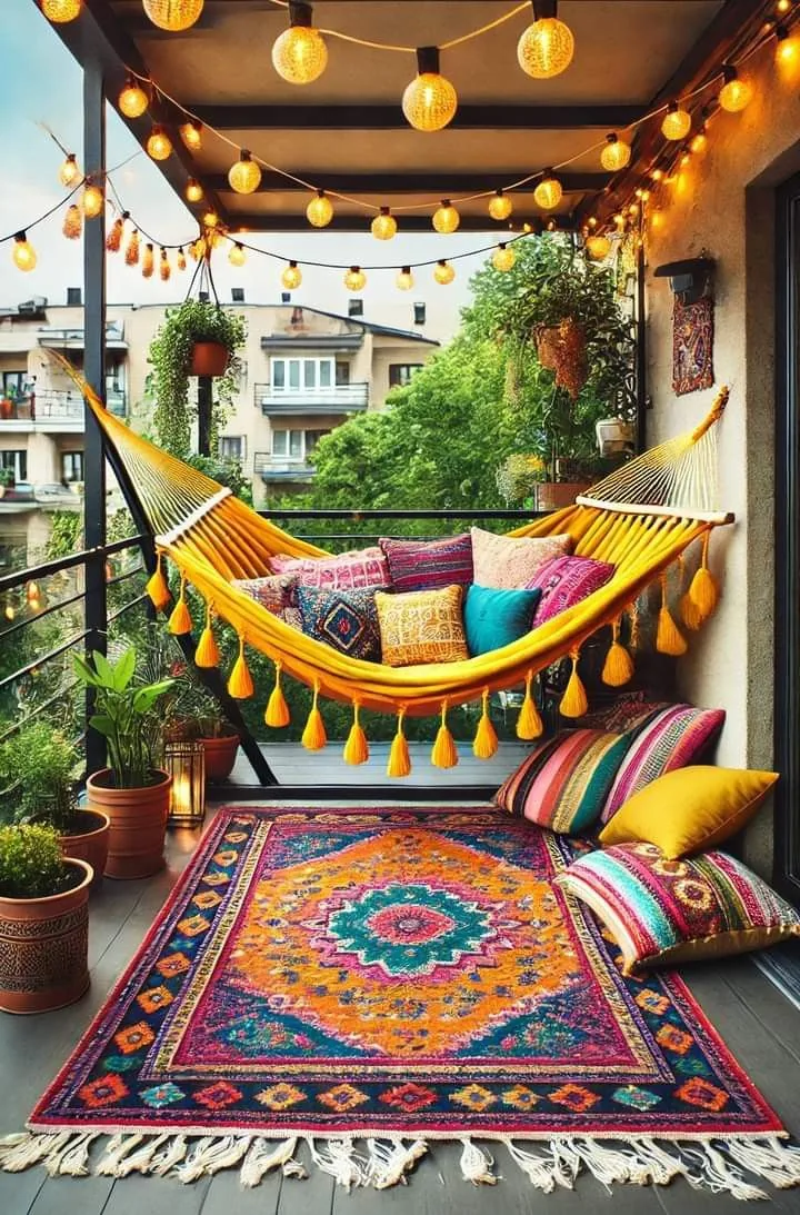 دیزاین بالکن سنتی