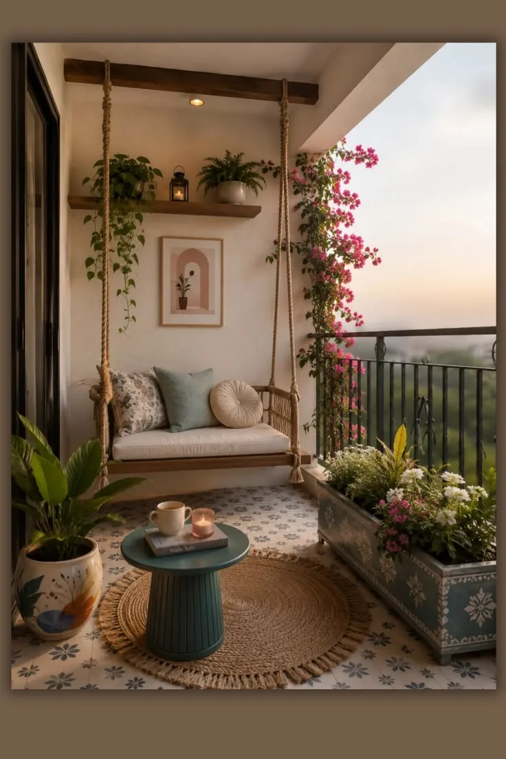 دیزاین بالکن سنتی