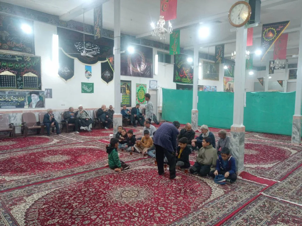 برگزاری مراسم سوگواری حضرت فاطمه زهرا(س) در روستای انارستانک