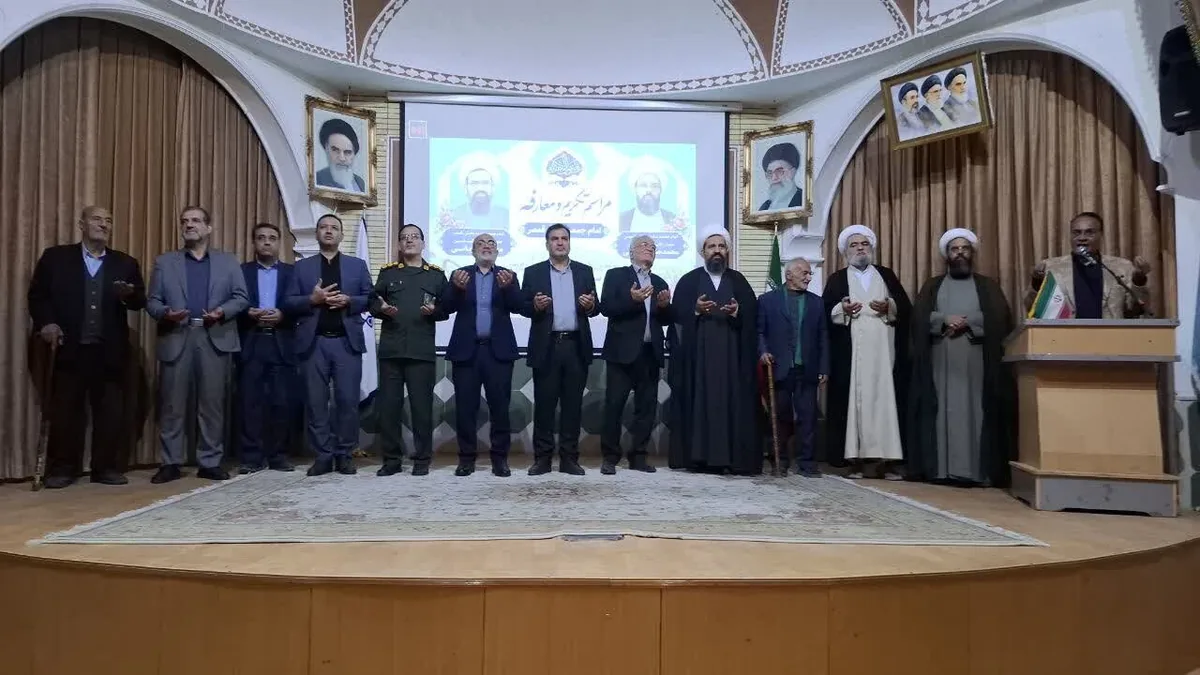 آیین تکریم و معارفه امام جمعه بخش قمصر برگزار شد/تأکید بر وحدت، هم‌افزایی و خدمت صادقانه به مردم ولایت‌مدار منطقه