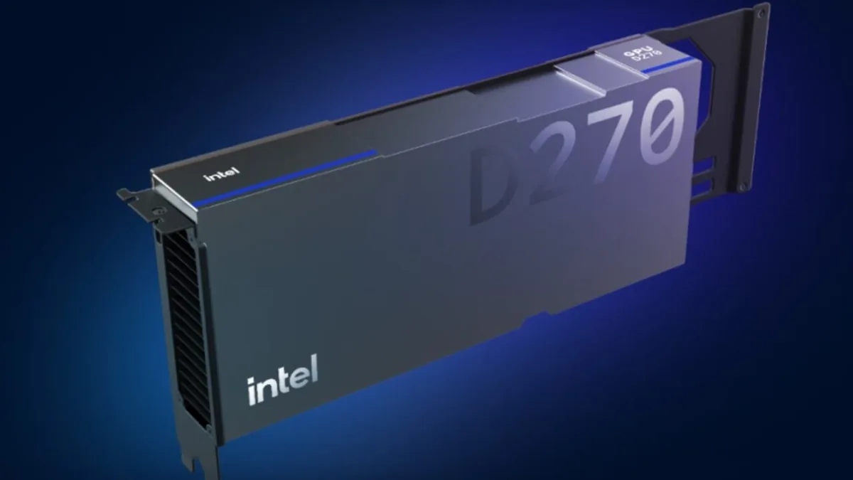 شتابدهنده D270 اینتل با ۴۸۰ گیگابایت حافظه معرفی شد