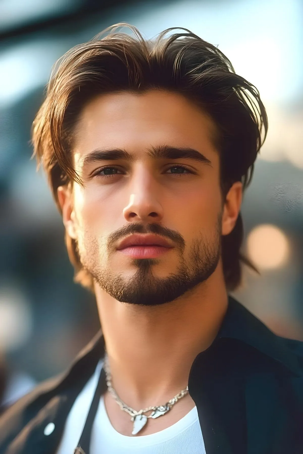 مدل ریش کم پشت