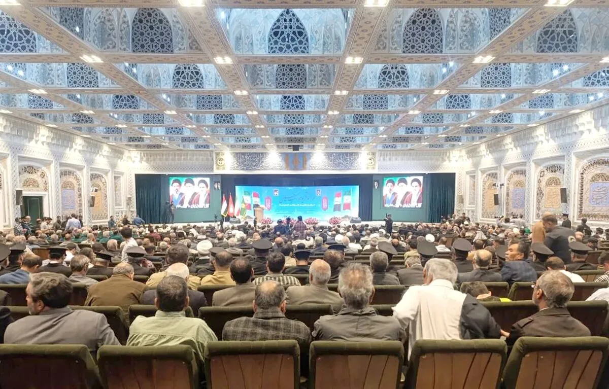مراسم تجلیل از موکبداران عراقی به پاس همدلی و همراهی با ملت ایران