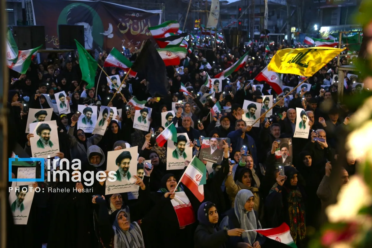 پرچم خونخواهی امام شهید در تفرش برافراشته شد