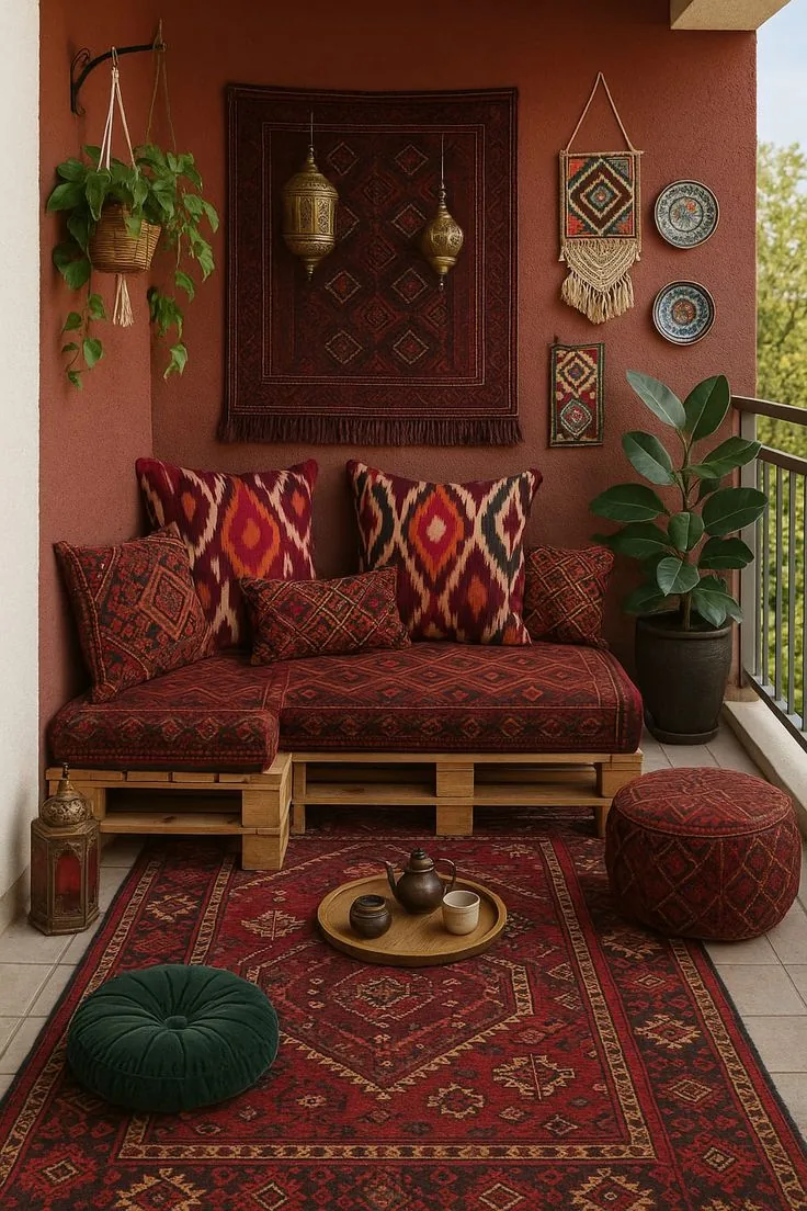 دیزاین بالکن سنتی