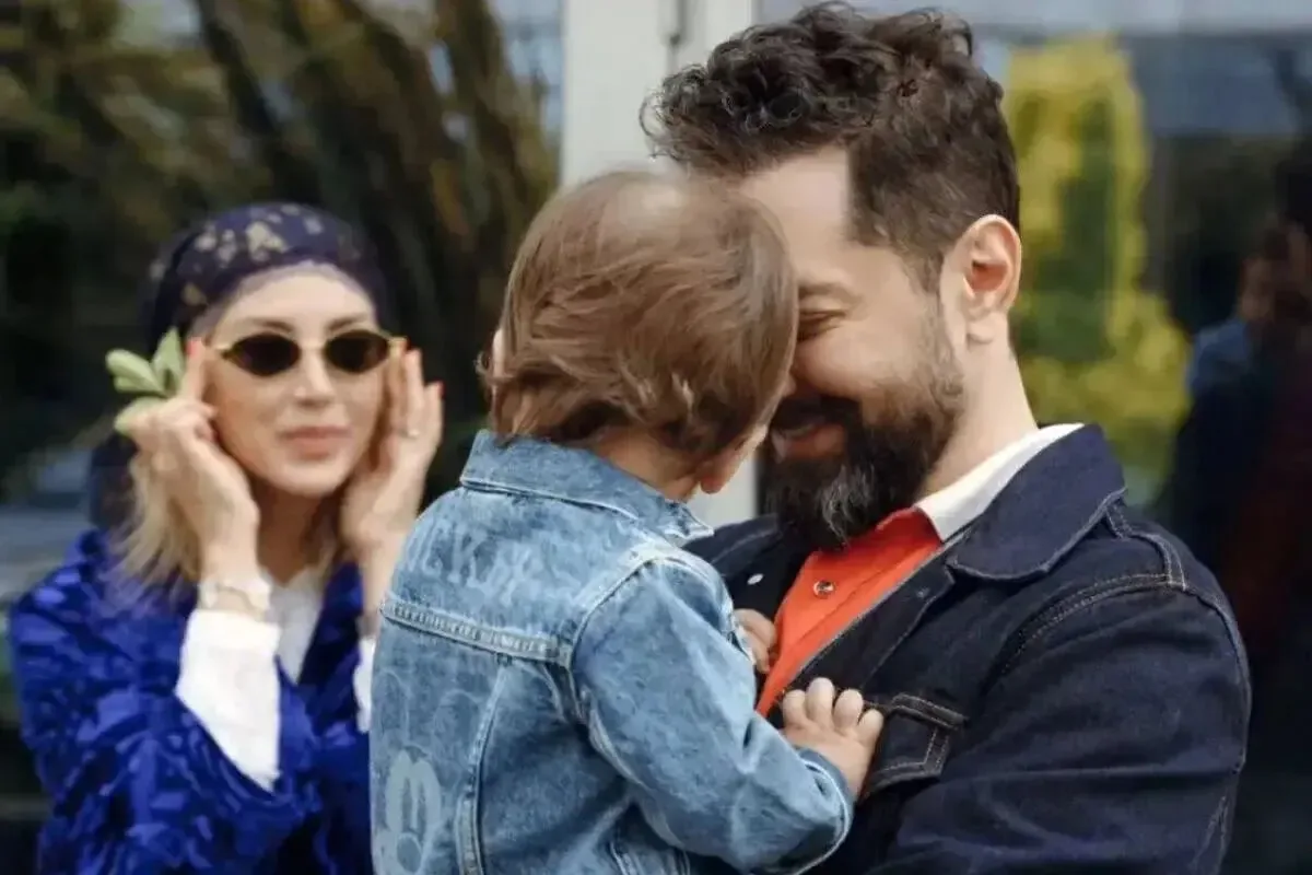 عکسهای دیدنی همسر و پسرِ بهرام رادان به مناسبت روز جهانی کودک!