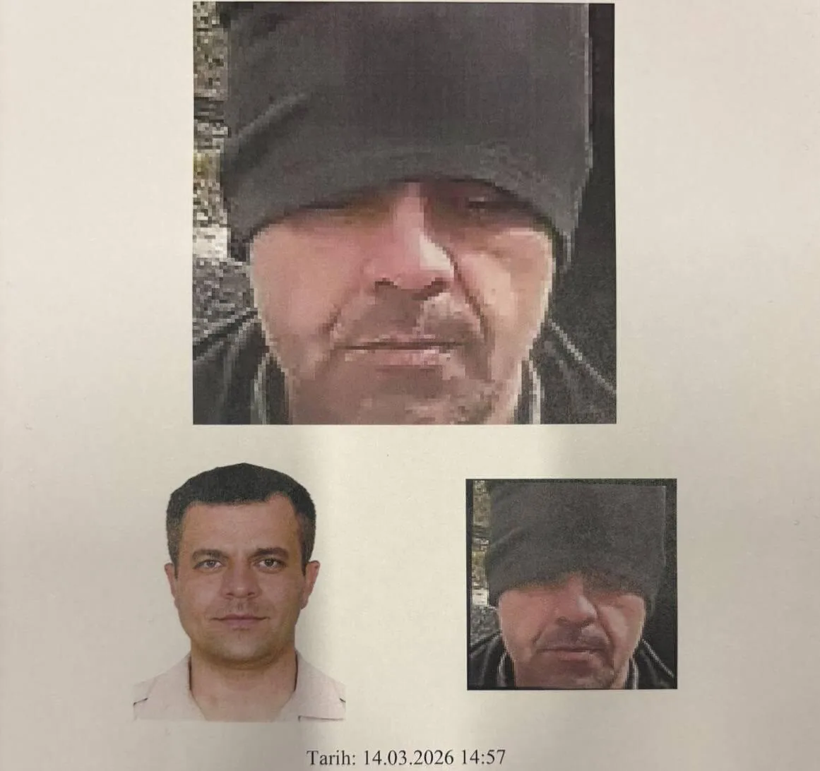 The terrorist member of President Erdogan's assassination group was identified by the facial recognition system of the Turkish Intelligence Agency (MİT).