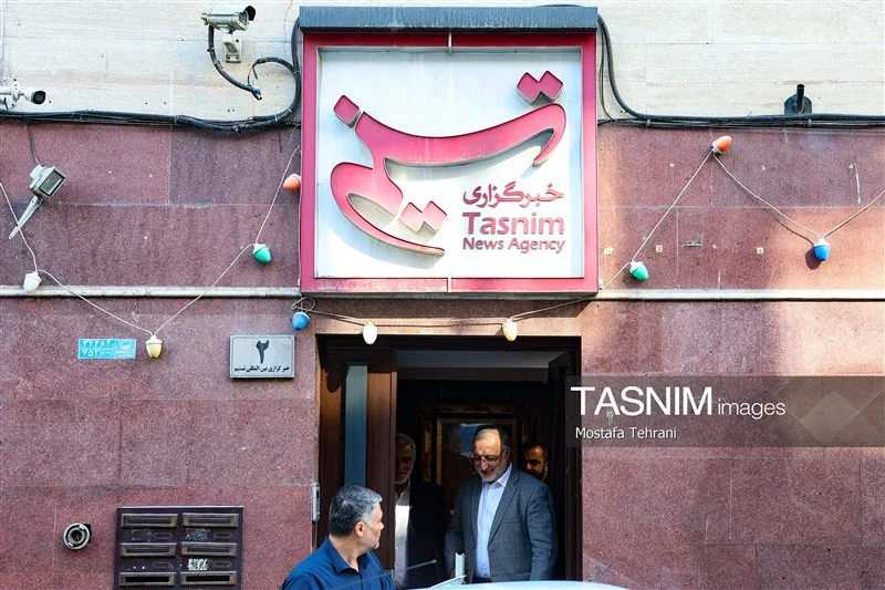 حضور شهردار تهران در خبرگزاری تسنیم