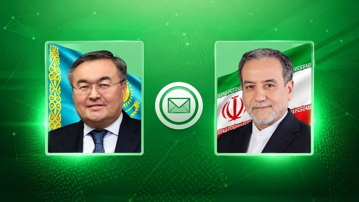 عراقچی روز ملی قزاقستان را تبریک گفت؛ تأکید بر گسترش همکاریهای دوجانبه