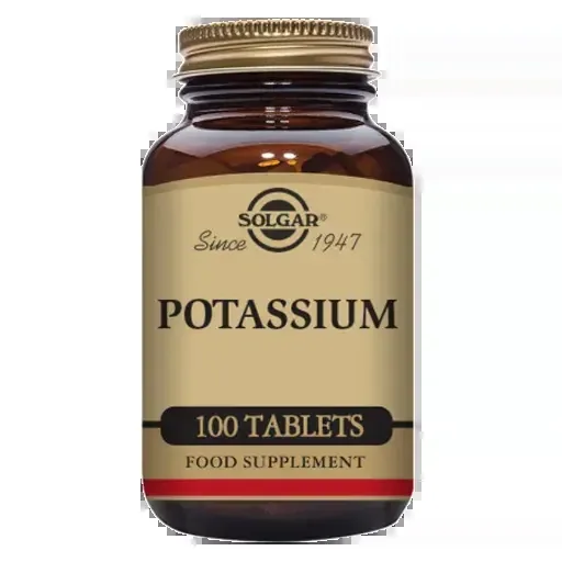 قرص پتاسیم سولگار Solgar Potassium