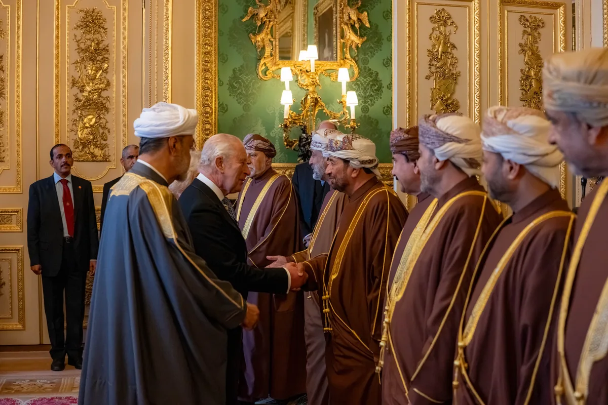 سفر سلطان عمان به انگلیس