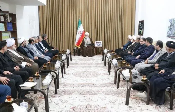 رئیسکل جدید دادگستری گیلان با آیتالله فلاحتی دیدار کرد