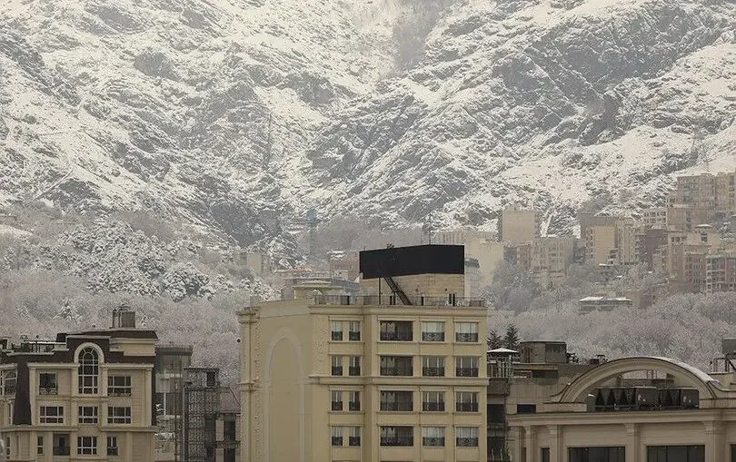هشدار هواشناسی تهران؛ کاهش ۵ درجهای دما و احتمال یخبندان در ارتفاعات