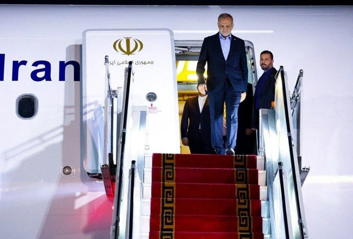 رئیسجمهور وارد تهران شد