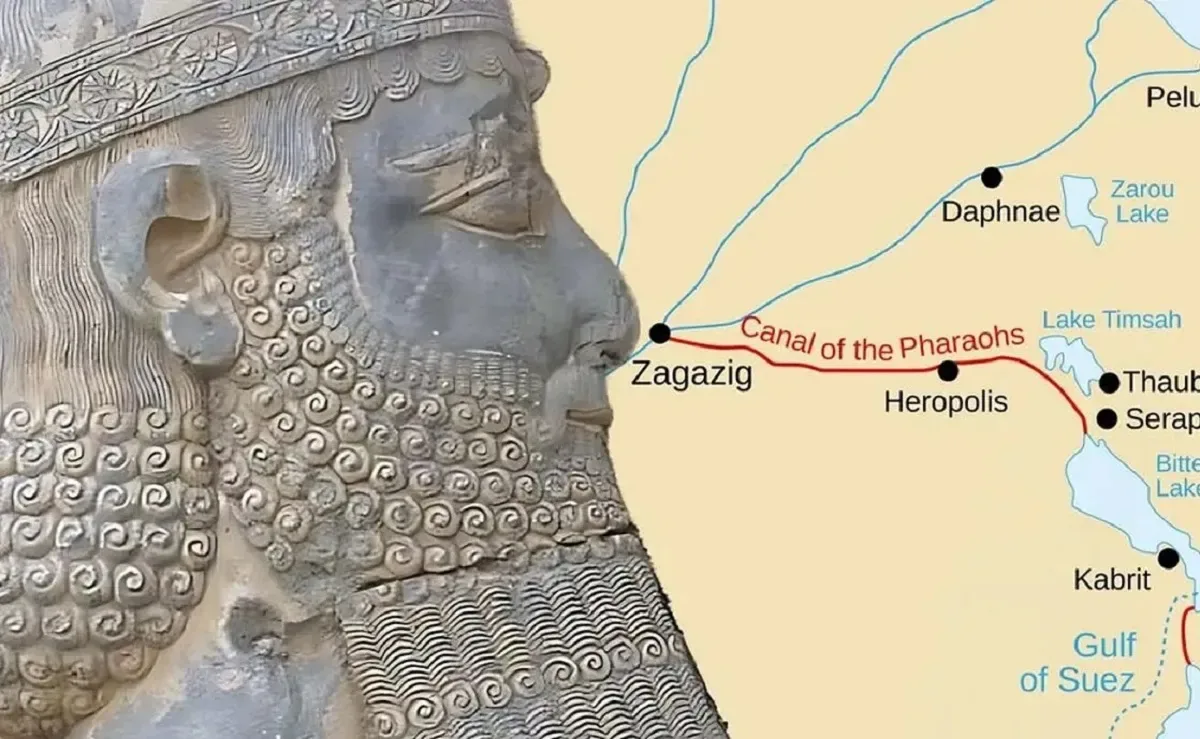 داریوش بزرگ چگونه «کانال سوئز» را ساخت؟