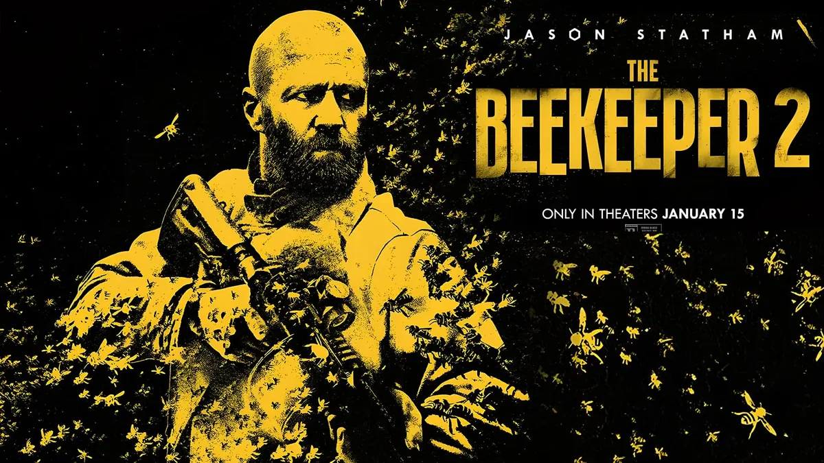 خشونت دیوانهوار جیسون استاتهام در اولین تریلر فیلم The Beekeeper 2