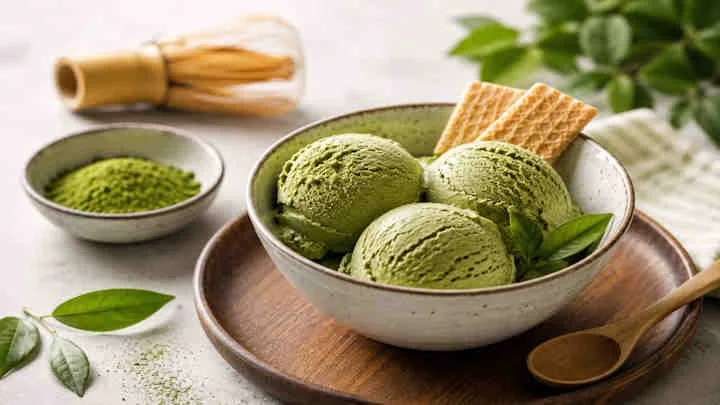 فوت‌وفن های طرز تهیه بستنی ماچا بدون دستگاه