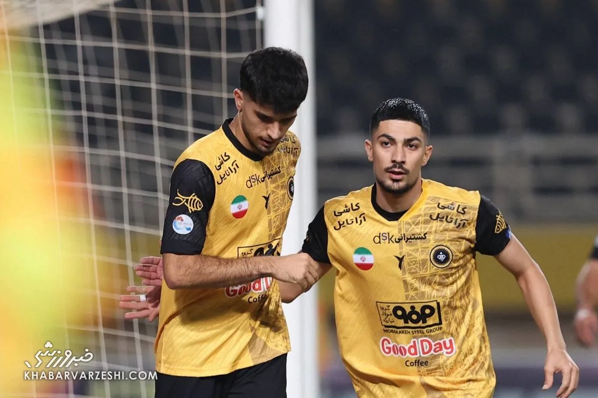 سپاهان ۶ - فجرسپاسی ۱/ سپاهان شیرازیها را نابود کرد و به پرسپولیس رسید
