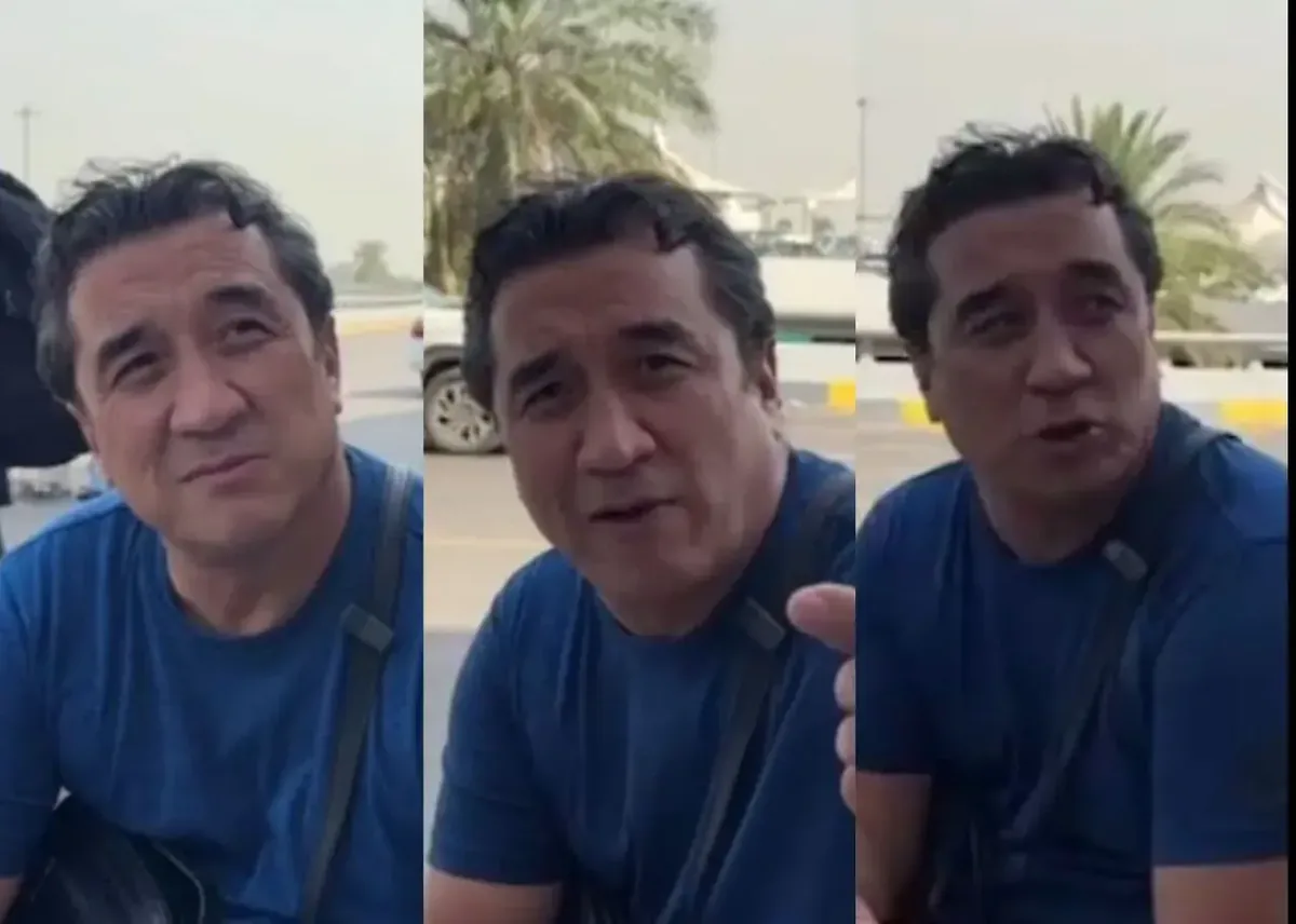 آوارگی باورنکردنی تراکتور در جاده بغداد!
